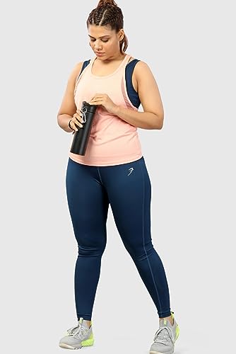 Image of Bold Melange Women's Comfort Fit Activewear Sports and Gym Tank Top