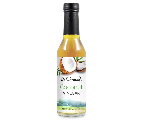 Dr. Fuhrman's Vinegar Dressing | All-Natural Dressing Made With Clean Ingredients | No Artificial Flavors or Added Sugar Healthy Low Calorie Vinegar |