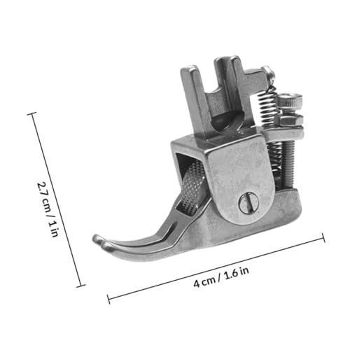 Pie prensatela rodillo ajustable para máquina de coser miniatura 2