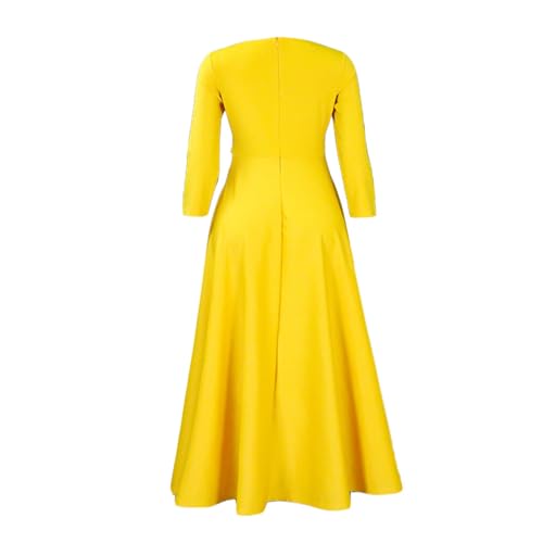 Robe imprimé africain grande taille longue et fluide mode 2025