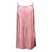 Backless Linen Cami Dresses for Girls Lightweight Summer Loose Tie Back Sleeveless Beach Sundress with for 5-14 Years