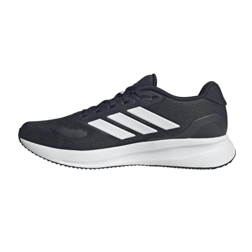 Image of adidas Mens Runfalcon 5 Wide Running Sneakers Shoes - Black