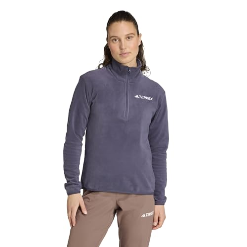 adidas Women's Terrex Multi Essentials Half-Zip Fleece Hiking Jacket