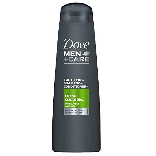 3-pak - Dove 2 w 1 szampon / odżywka dla mężczyzn - Care Fresh Clean - 250 ml