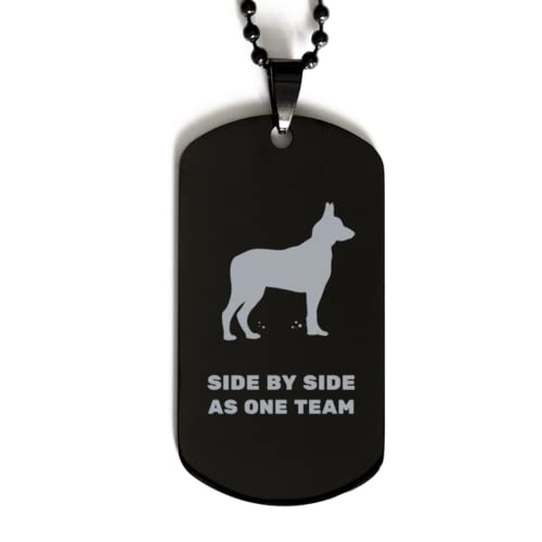 My German Shepherd Dog, Pet Id Tag, Guide Dogs, New Puppy, Blind Dog, Design For Dog Mom, Dog Dad, Pet Loss, Dog Memorial | Never Fade Off Engraved Black Dog Tag, Highly Resistant To Rust, Corrosion #TOP17