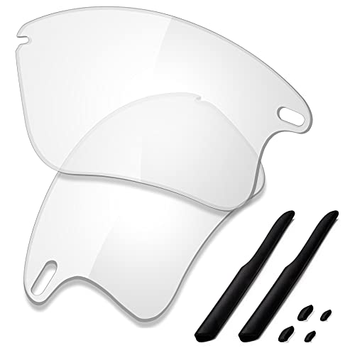 Image of SAUCER Premium Replacement Lenses & Rubber Kits for Oakley Fast Jacket XL OO9156 | Fast Jacket XL Low Bridge Fit Sunglasses