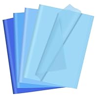 40 Sheets 4 Blue Colors Tissue Paper for Gift Bags Packing DIY Recyclable Paper Bulk, 14 x 20 Inches Packaging Paper for Weddings Birthday Craft Project Christmas Decor