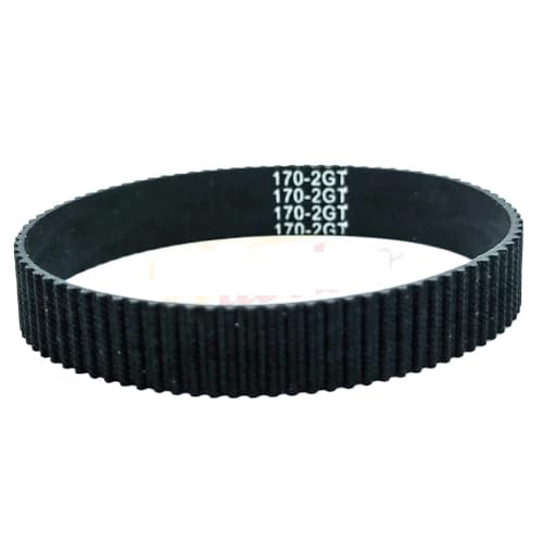 2GT Width 6/10mm 2M Rubber Belt Synchronous Belt Circular Belt Circumference 90mm-176mm Suitable For 3D Printer Accessories(2GT-