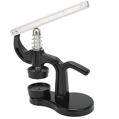 Professional Watch Press Tool with 12 Dies, Metal and ABS Case Closer for Battery Replacement, Watch Repair, and Case Closing