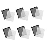 VICASKY 12 Stück Teiliges Aquarium Filterbeutel mit Reißverschluss Langlebige Mesh Filtertaschen...