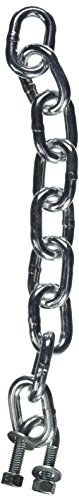 Reese Replacement Part, Weight Distribution Chain Kit (Includes: (1) Chain w/9 Links, (2) Flat Washers 3/8 in, (2) Locknuts 3/8 in.-16 Grade 2 & (1) U-Bolts 3/8 in. -16 x 1-1/2 in. x 1/2 in.)