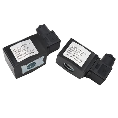 Bobine pour électrovanne DC 12V DN25 plastique IP65 étanche - 6