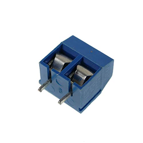 Preisvergleich Produktbild 100 x Printklemmen Anschlussklemmen 2 polig Leiterplattenklemme Klemmenblock