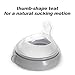 haakaa Gen.3 Silicone Orthodontic Bottle Nipple - Teat Attachment Compatible with Baby Bottles (Glass/Silicone) - Slow Flow - 2 pcs