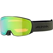 ALPINA Унисекс, Skibrille, черно-оливков мат, M