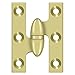 Deltana OK2015U3-L Solid Brass 2-Inch x 1/2-Inch Olive Knuckle Hinge