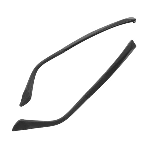 BUTIFULSIC 1 Pair Glasses Leg Bracket Glasses Replacement Parts Eyeglasses Repair Kit Arm Legs for Eyeglasses Glasses Replacement Temple Sunglasses Replacement Arms Eyeglasses Arm Black Tr90