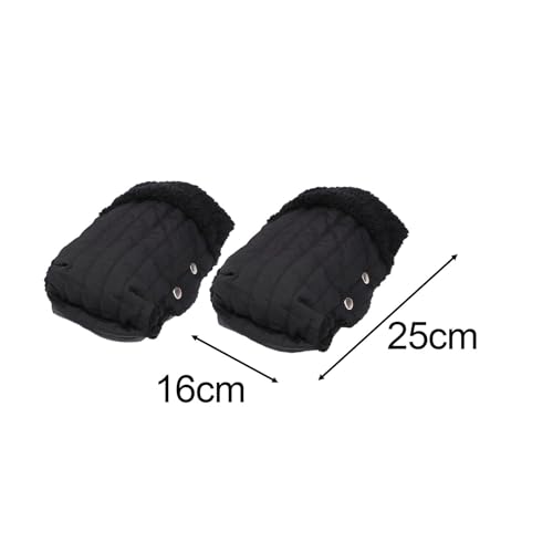 Gants poussette imperméables et respirants avec doublure polaire