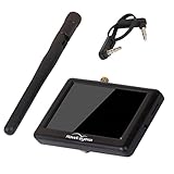 Hawkeye Little Pilot Flight-Master Plus 5.8G FPV Monitor 3.5 inch with DVR 960 * 240 Display for DIY RC FPV Racing Drone