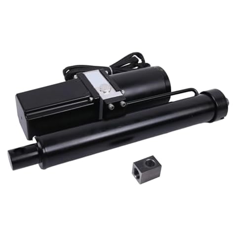 HOLDWELL 12V 10'' 25A Hydraulic Motor Heavy Duty Electric Linear Actuator 2300lbs Compatible with Dump Trailers, Lift Tables, Solar Tracking System, Wheelchair Lift Cover