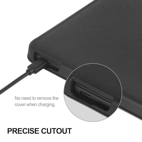 Image of ProElite Cover Case for Kobo Libra 7 inch Cover Case, Smart Flip Case Cover for Kobo Libra 7 inch Support Auto Sleep Wake, Eiffel