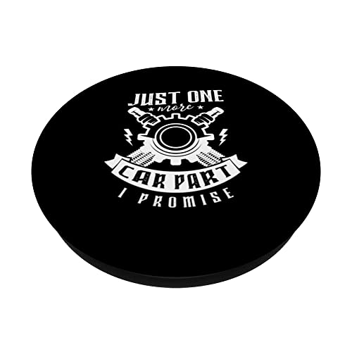 Just one more car part I promise for a Car detailer PopSockets Swappable PopGrip, Black - Image 2