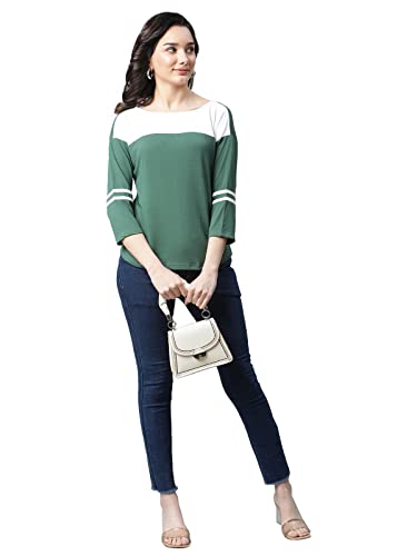 Image of DHRUVI TRENDZ Women's Regular Fit Top