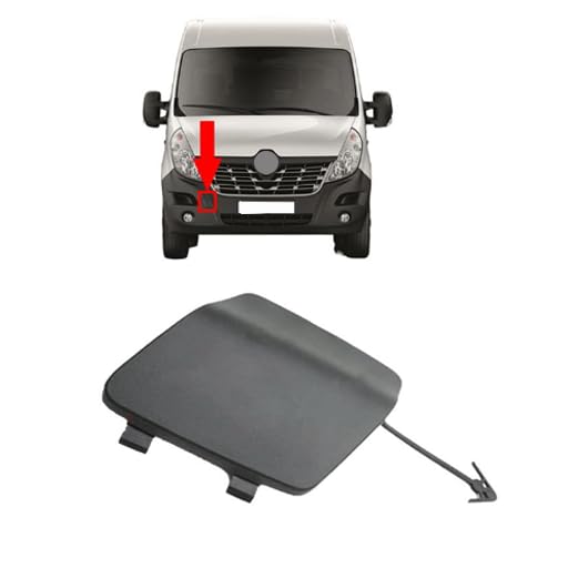Generic Bumper Tow Hole Eye Cover Cap Flap Fits RENAULT Master, VAUXHALL Movano, NISSAN Interstar