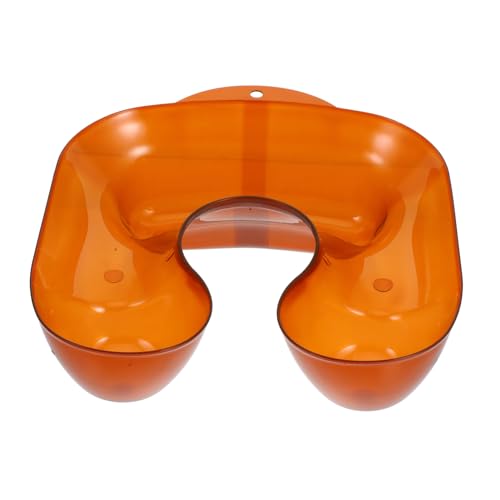 Beavorty Bandeja de loción de peluquería bandeja para lavar el cabello bandeja para el cuello de peluquería bandeja para permanente soporte de la bandeja del cuello del cabello el plastico
