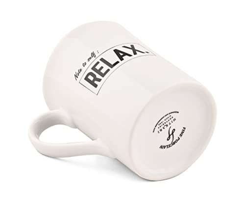 Image of Hitkari Potteries Coffee Mugs Set of 2 | 350ml Coffee Cups & Mug for Women | Home & Kitchen Porcelain Coffee Mugs for Morning & Evening | Food Grand Tea Cups for Gift Birthday