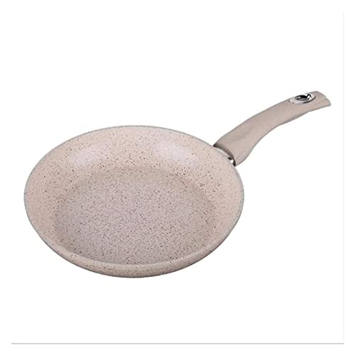 HTTGDGDH Wok Cookery Maifan Stone Frying Pan Pan Non Stick Frying Pan Iron Pan Frying Pan Small Pot Induction Cooker(Onecolor-28Cm)