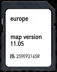 Tarjeta SD Navegación GPS Europa 2023-11.05 - Compatible con Renault Tomtom Live
