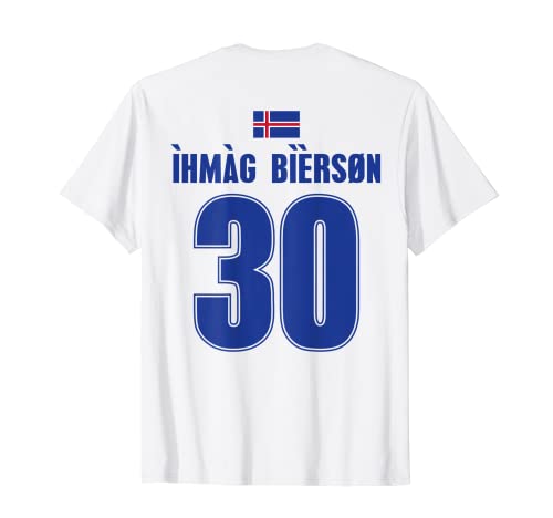 Nombre islandés en camiseta de fútbol Islandia Mallorca Camiseta