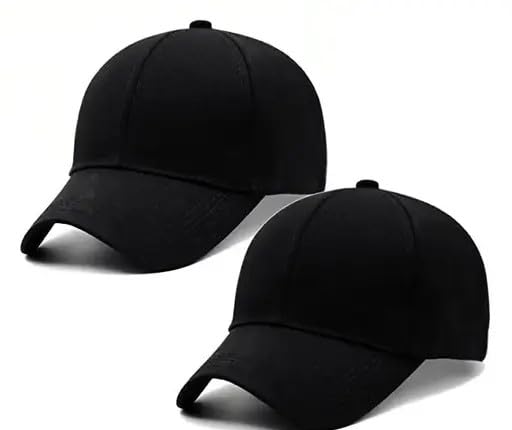 lavishable Stylish Cotton Baseball Dance Fashion Cap for Men, Women, Kids, Summer All Season Sports, Cricket, Gym, Adjustable Buckle Combo Pack of 2-picture-10