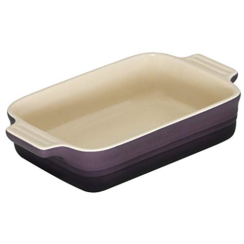 LE CREUSET Pirofila Rettangolare, Gres, Cassis, 18 cm