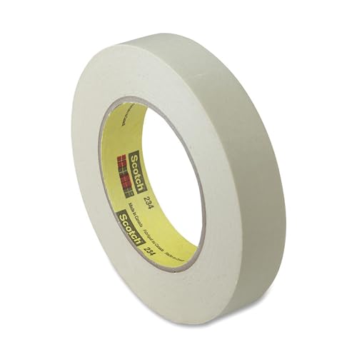 Ruban de masquage Scotch 234 couleur beige de 19 mm x 55 m pour masquage précis