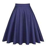 Taille: Reich FSDFASS Röcke Hohe Taille Plissierte Damen Röcke 2019 Sommer Vintage Black School Cotton Short