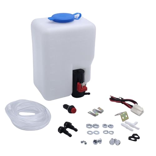 Kit de depósito de líquido lavaparabrisas universal para viajes seguros bajo la lluvia pesada