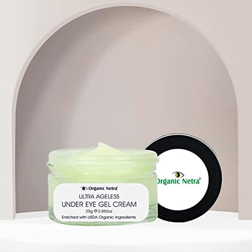 Organic Netra Ultra Ageless Under Eye Gel Cream | Enriched with Natural and Organic Ingredients with No Harmful Chemicals | Hydrates, Nourishes &... - Image 5