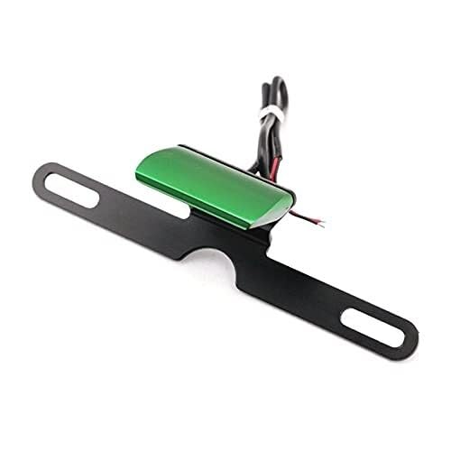 Luz trasera para coche Soporte Para Matrícula, Luz De Universal, Accesorios Para Motocicleta, Lámpara CNC, Placa Impermeable