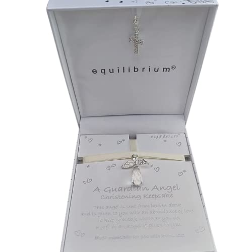 Equilibrium Recuerdo de bautizo de ángel de la guarda, 1 Count (Pack of 1), Piedra Plata, Cubic Zirconia Equilibrium Recuerdo de bautizo de ángel de la guarda, 1 Count (Pack of 1), Piedra Plata, Cubic Zirconia