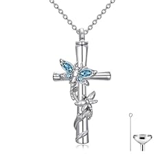 Dragonfly Cross Urn-Mar