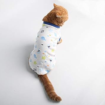 Amazon ペット用 猫 服 猫用 ペット服 保温 抜け毛対策 快適 使い