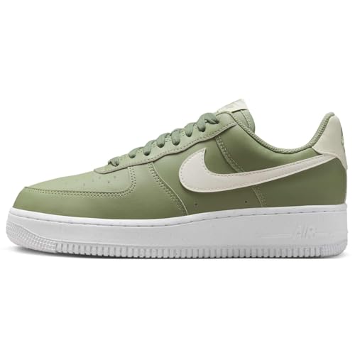 Nike Air Force 1 '07 Women's Shoes (HF5062-386, Oil Green/White/Gum Medium Brown/Sea Glass) Size 6