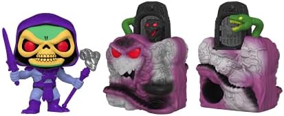 Funko 51469 POP Town: Masters Of The Universe- Snake Mountain w/Skeletor