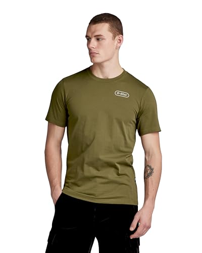 T-Shirt G-Star homme imprimé dos idéal pour un look urbain casual