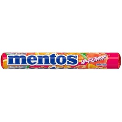 120円 クラシエ メントス ピーチオレンジ [1箱 12個入]