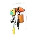 2200lbs Electric Chain Hoist with Wireless Remote & Sling | 1300W Industrial Lifting Winch for Garage, Workshop, Construction | Overload Protection, 9.8ft Lift Height