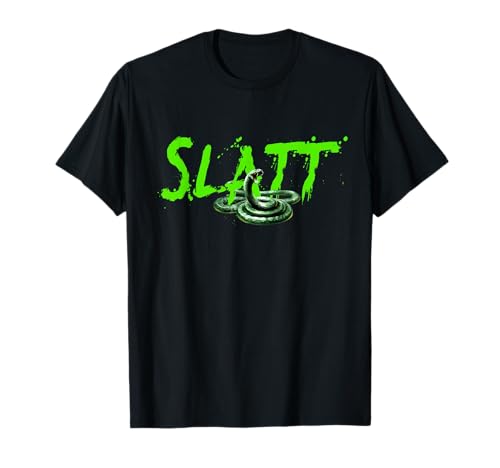 Slatt With Snake Slime Love All The Time T-Shirt