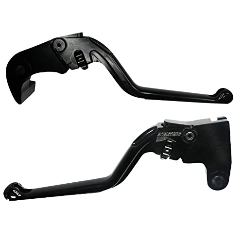 ACCOSSATO Paar Hebel schwarz für Triumph Daytona 675 von 2006 bis 2017 (CC 675)